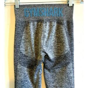 Gymshark Flex Women Small Seamless Athletic Leggings Heather Gray Yoga Stretch